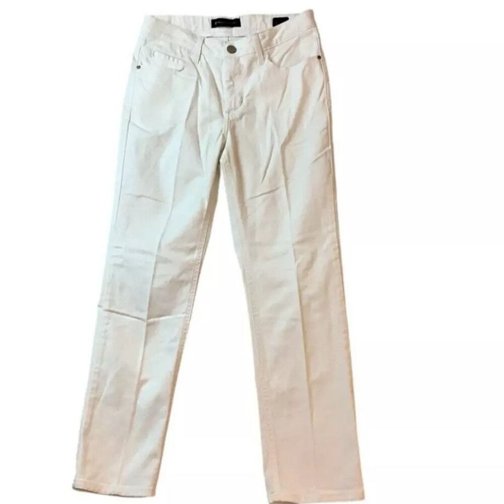 Lee Platinum Label Classic Fit Straight Leg Size 30 Waist White Denim